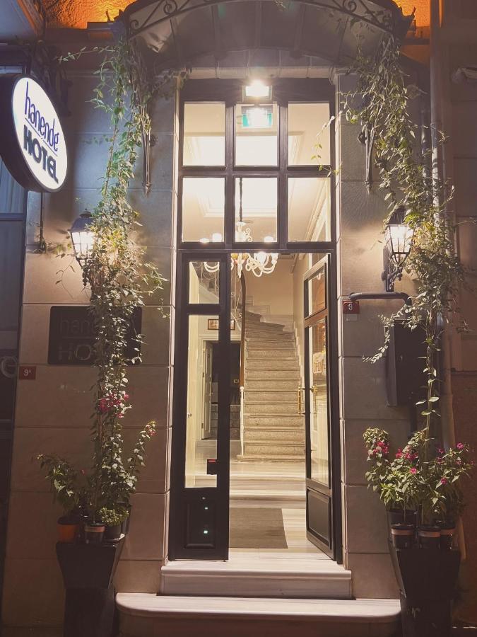 Hanende Hotel Istanbul Exterior foto